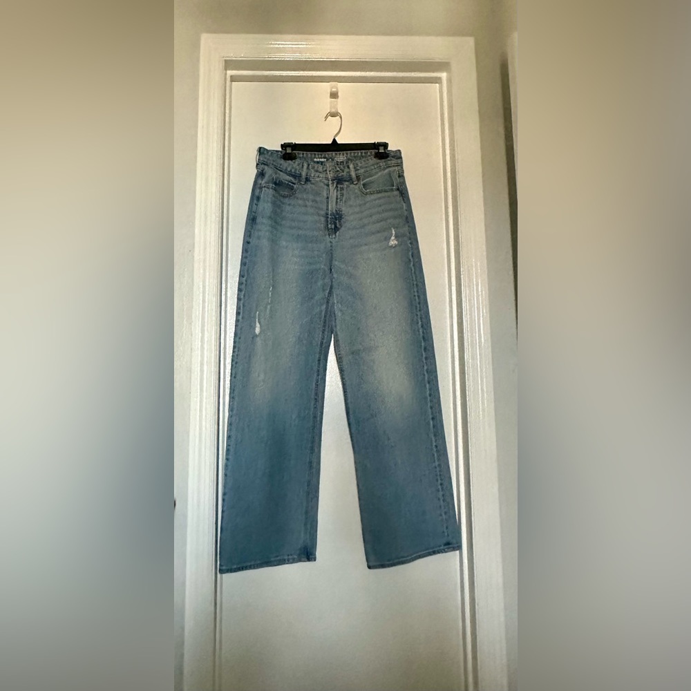 Old Navy Sky-Hi Wide Leg Jeans